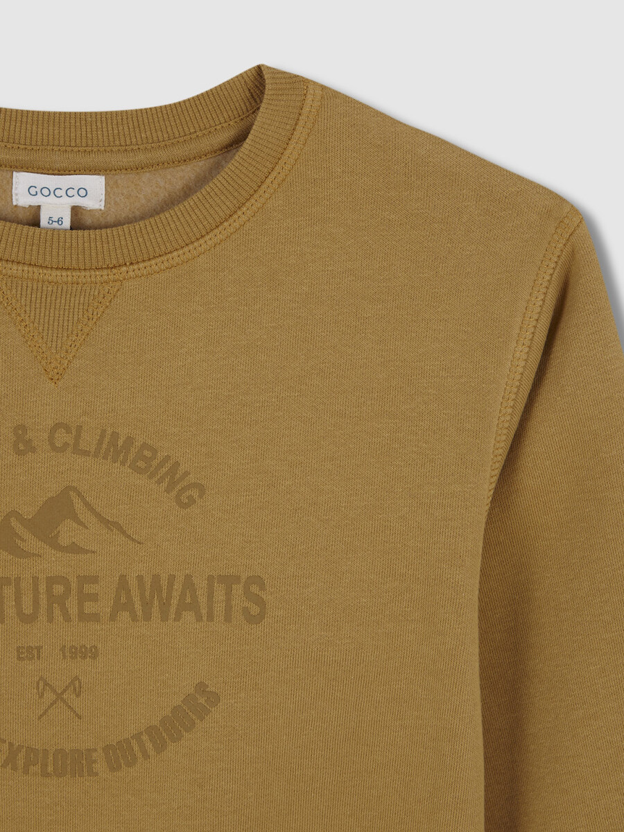 Sudadera Camel