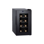 ENFRIADOR DE VINOS 20LTS. 8 BOTELLAS - DISPLAY TOUCH negro