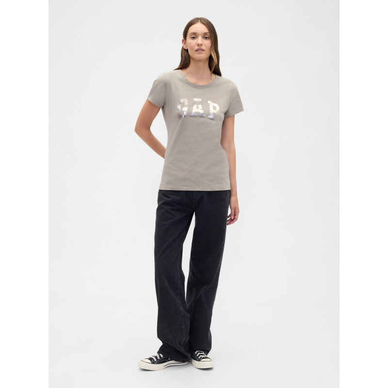 V-SS LOGO CLASSIC TEE MEDIUM COOL BROWN