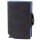 Billetera Baleine Double Kansas en Aluminio y Cuero con Protección RFID Dark Blue