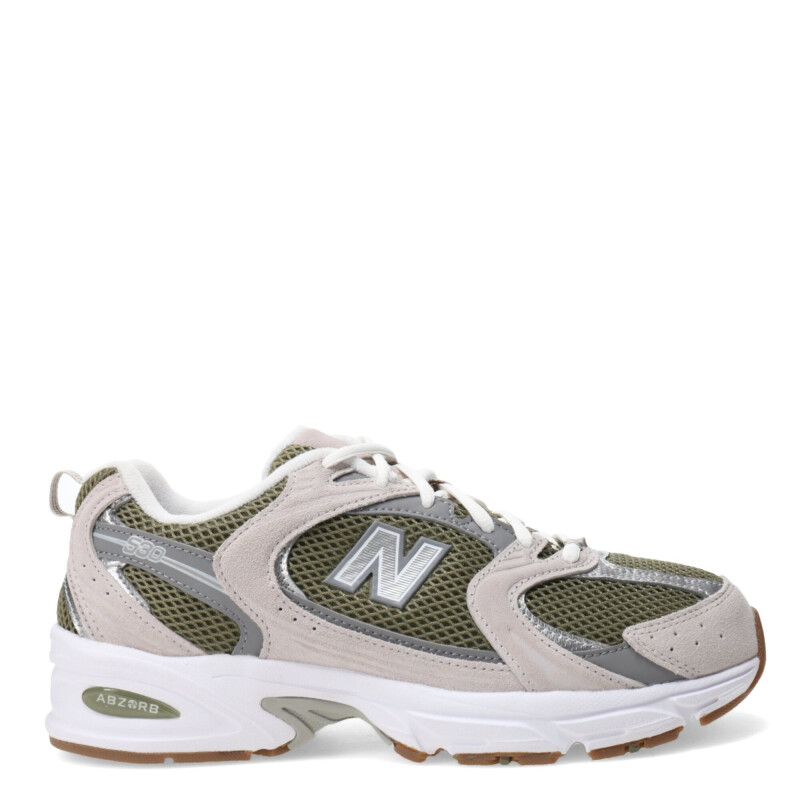 Championes de Hombre New Balance 530 Verde Oliva - Gris
