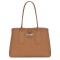 Longchamp -Cartera clásica de cuero, Roseau Essential Camel