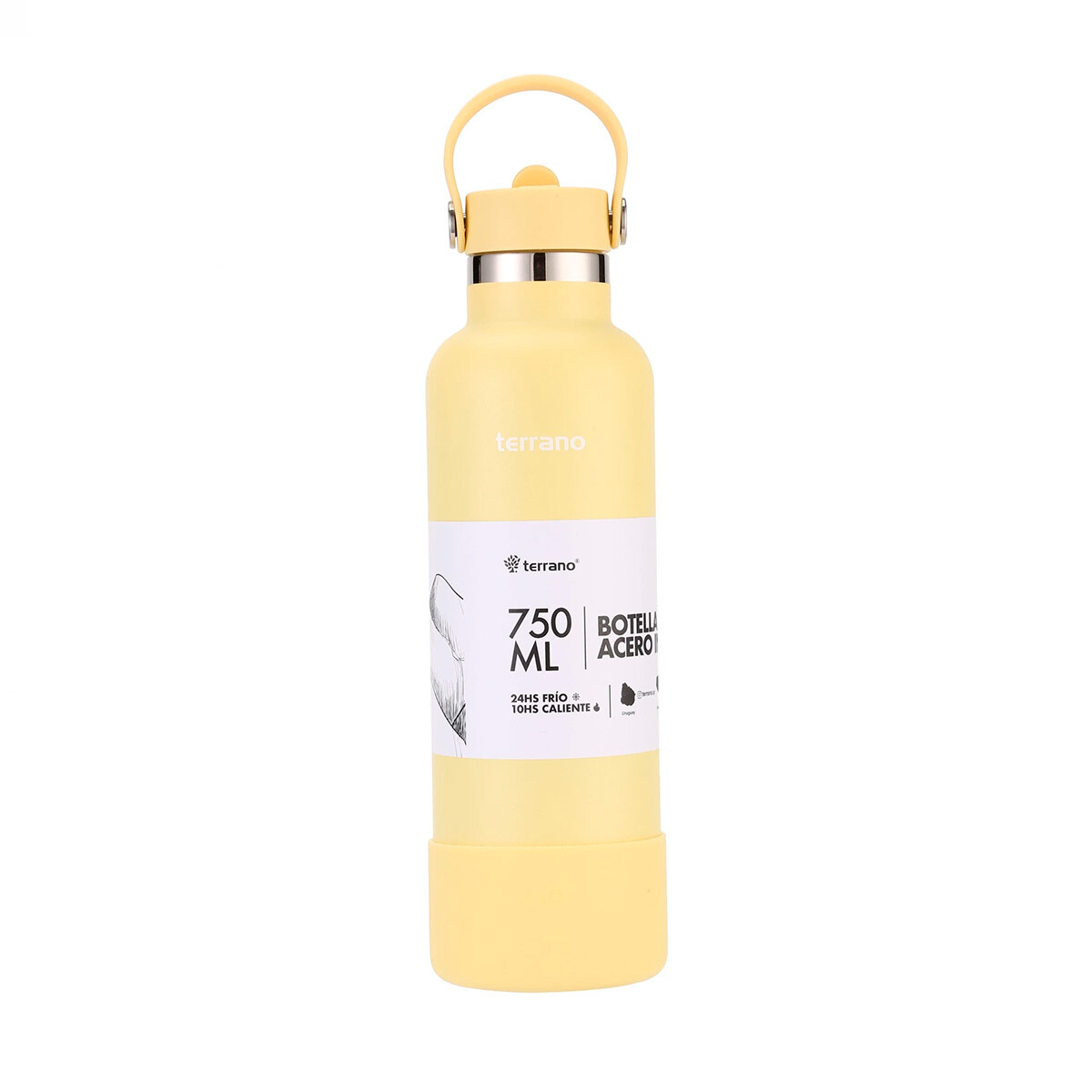 Botella Térmica Terrano 750ML con Pico - AMARILLO 