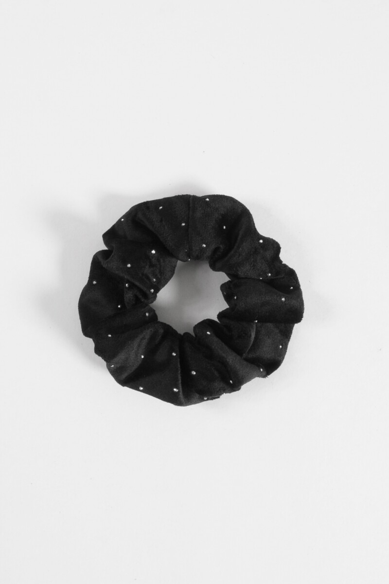 Gomita de pelo con strass multicolor