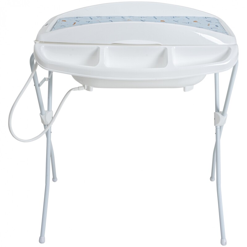 Catre de Baño Plegable con Cambiador ANGRA Bebesit AZUL Catre de Baño Plegable con Cambiador ANGRA Bebesit AZUL