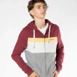 CAMPERA RUSTY BAVIO GRIS BORDO