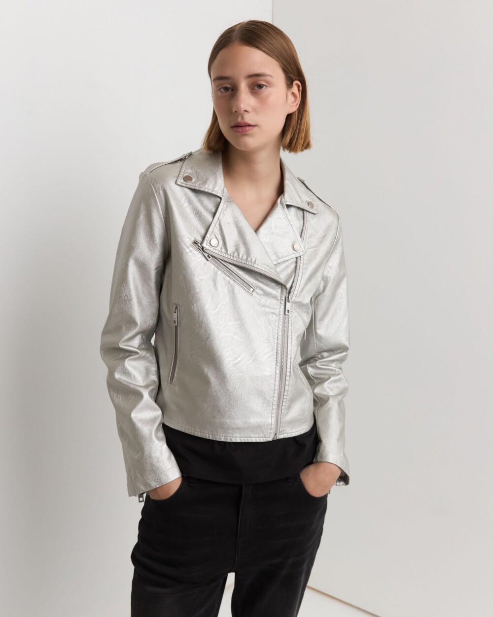 Campera Olive Metalizado