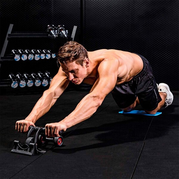 Push Up Rodillo Rueda Abdominal Fitness Gimnasio + Alfombra Push Up Rodillo Rueda Abdominal Fitness Gimnasio + Alfombra