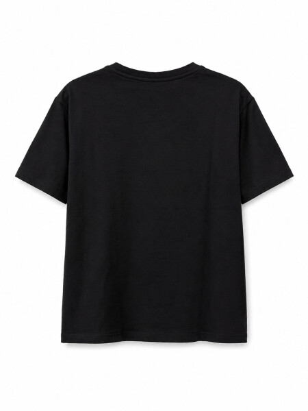 REMERA LESSA NEGRO