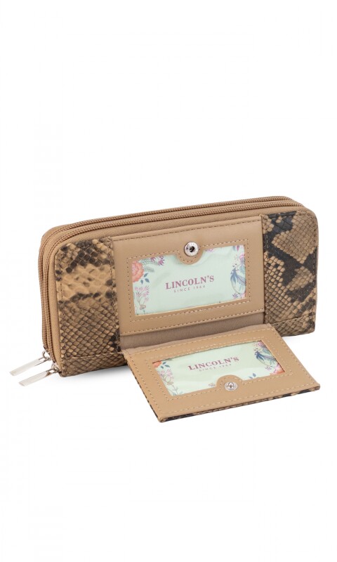 BILLETERA HIBISCO VIBORA