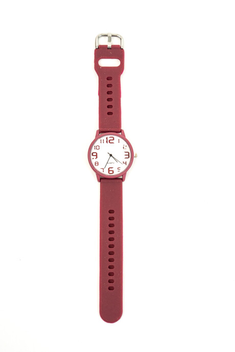 Reloj Tiky Bordeaux