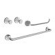 Set Accesorios Lilo FV Cromo Con Toallero 40 Cm 000
