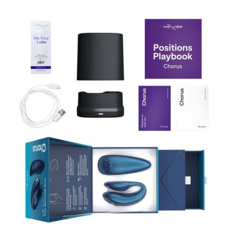 We Vibe Chorus Vibrador para Parejas Cosmic Blue We Vibe Chorus Vibrador para Parejas Cosmic Blue