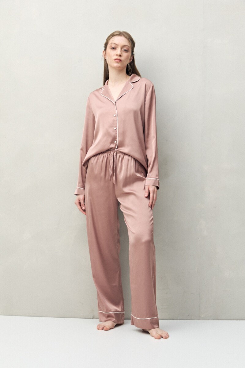 PANTALON LAVANDA Rosa Tostado