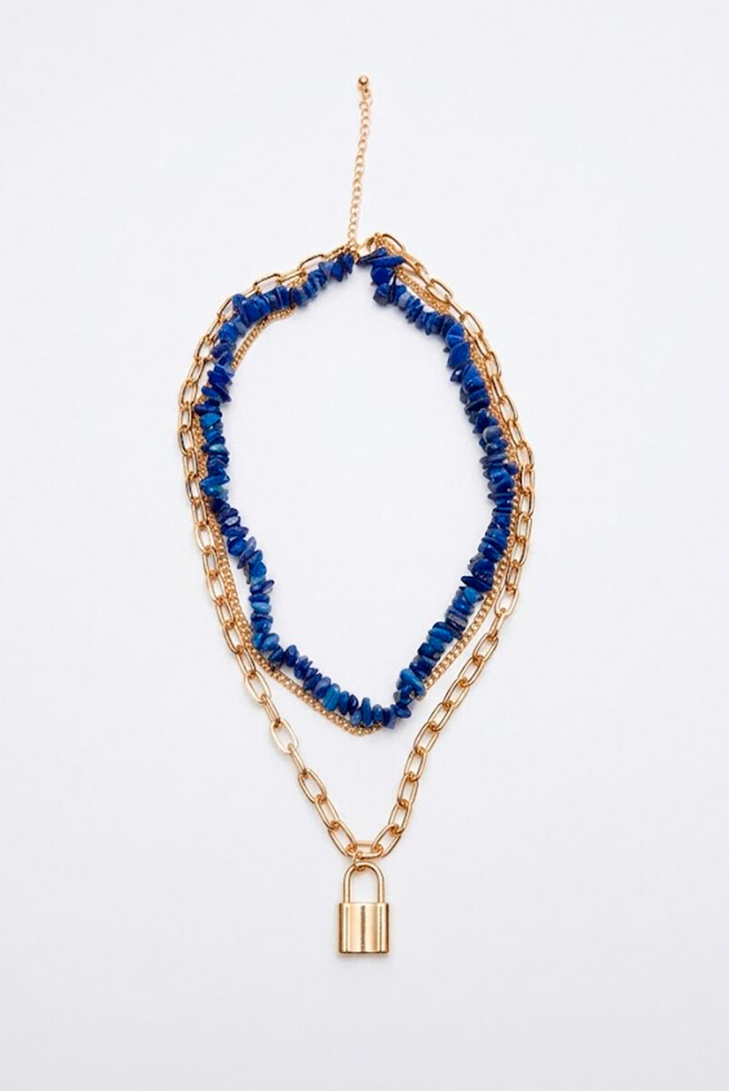 COLLAR NACAR BLUE - AZUL 