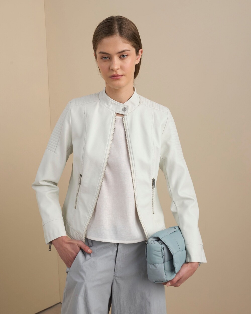 Campera Visby Blanco