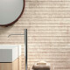 CERAMICA PARA PARED MARRON RUSTICOS RECTIFICADO MATE CON TEXTURA BALDOCER 40X120 GAMAS DE MARRON