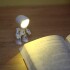 Lampara Portatil Inalambrica Led Escritorio Heroe Veladora Color Variante Blanco