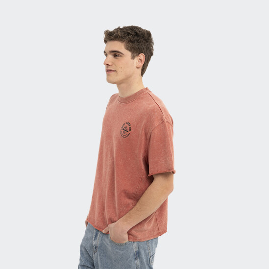Remera Reef Oversized Terracota