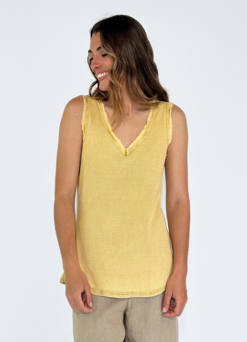 TOP PIENZA - AMARILLO 