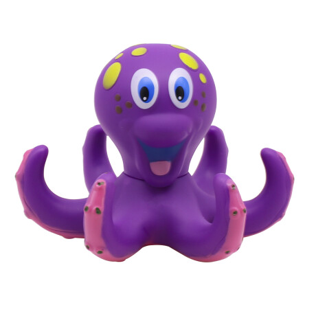 Juguete para baño Pulpo Flotante con accesorios VIOLETA