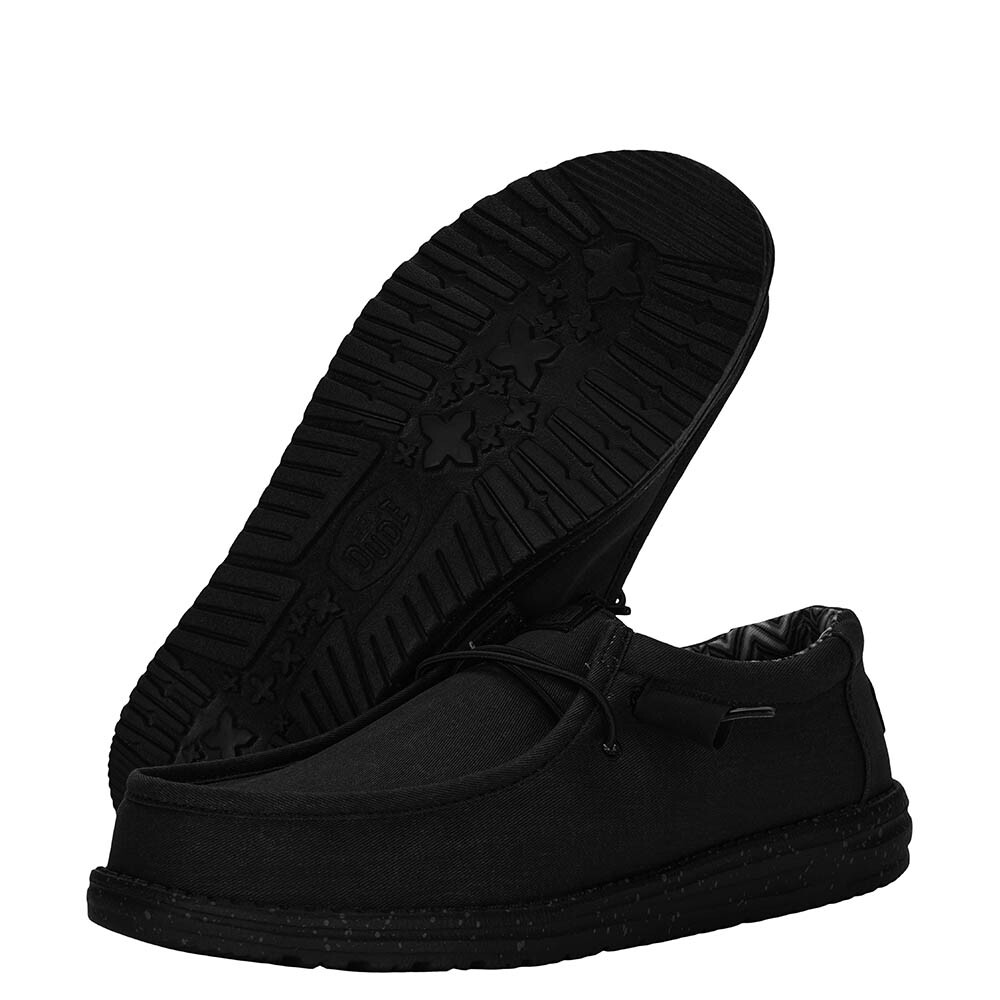 Wally Stretch Canvas - Hombre Black/Black