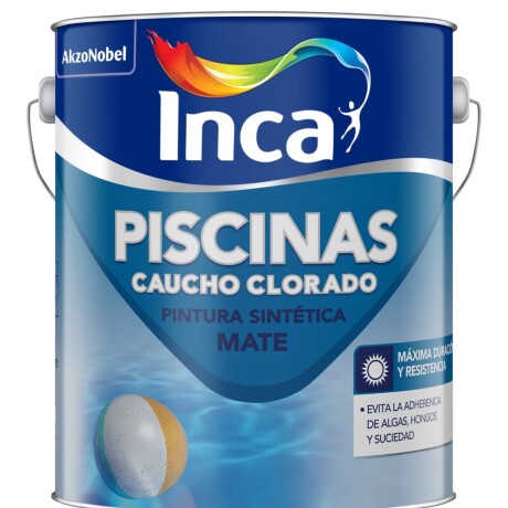PINTURA PARA PISCINAS CAUCHO AZUL 20L INCA ++ N/a