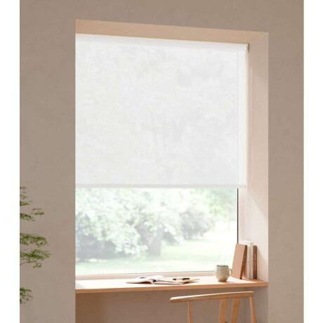 Cortina Roller Senja 120X170 Liso Blanco