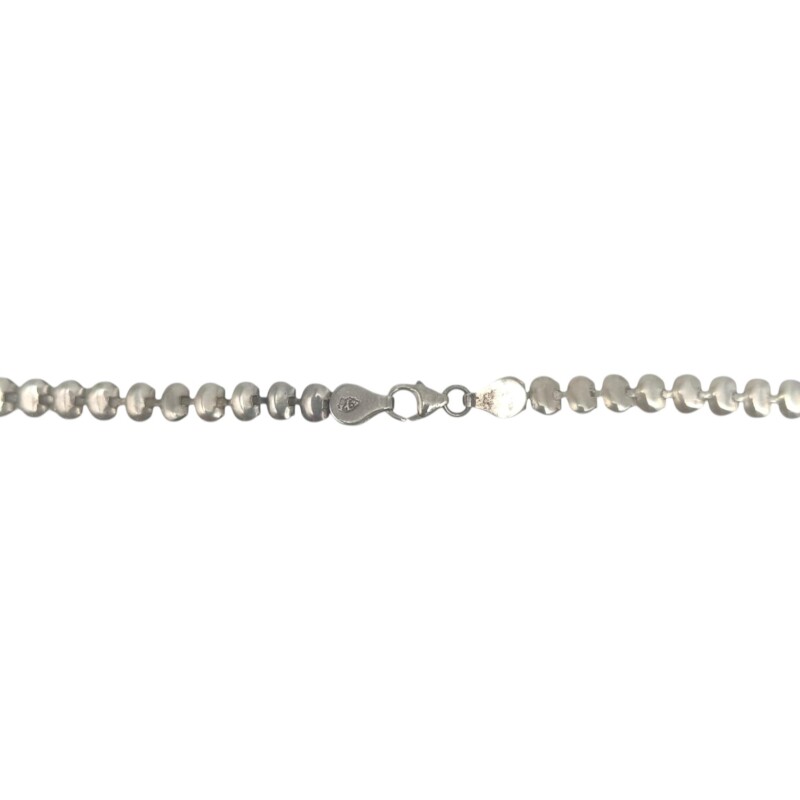 Cadena Estilo Huesito- Plata y Oro - sin piedra -CD5093 sinpiedra