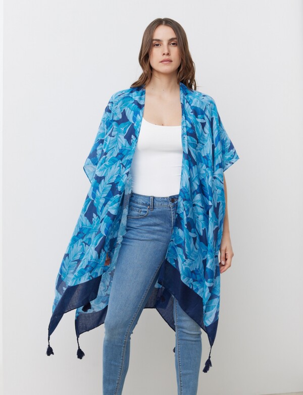 Kimono Blue AZUL/MULTI