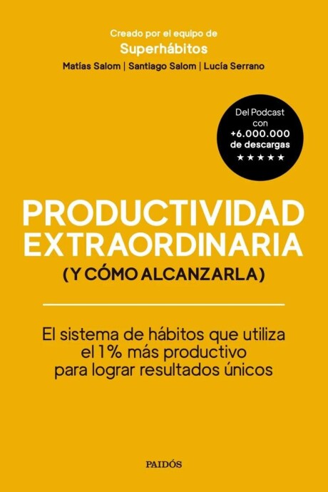 PRODUCTIVIDAD EXTRAORDINARIA PRODUCTIVIDAD EXTRAORDINARIA