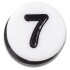 Jibbitz Number Seven Tiny Friendship Multicolor
