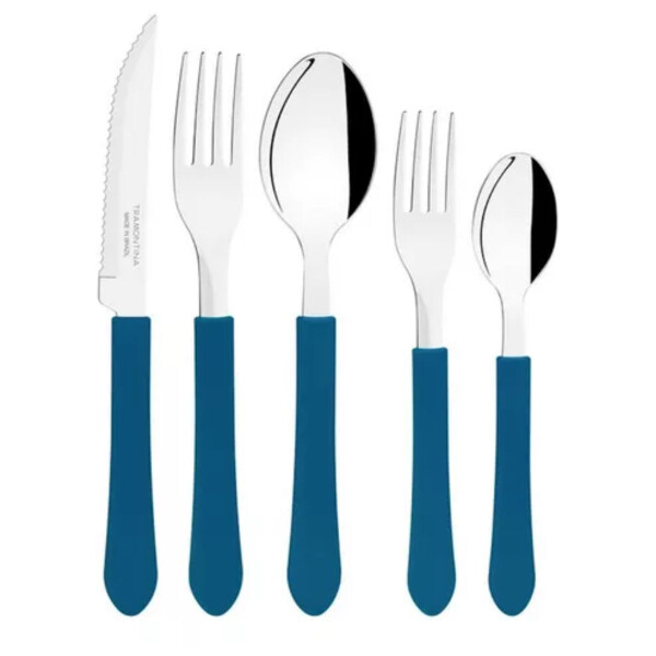 JUEGO DE CUBIERTOS TRAMONTINA LEME DE 20 PIEZAS JUEGO DE CUBIERTOS TRAMONTINA LEME DE 20 PIEZAS