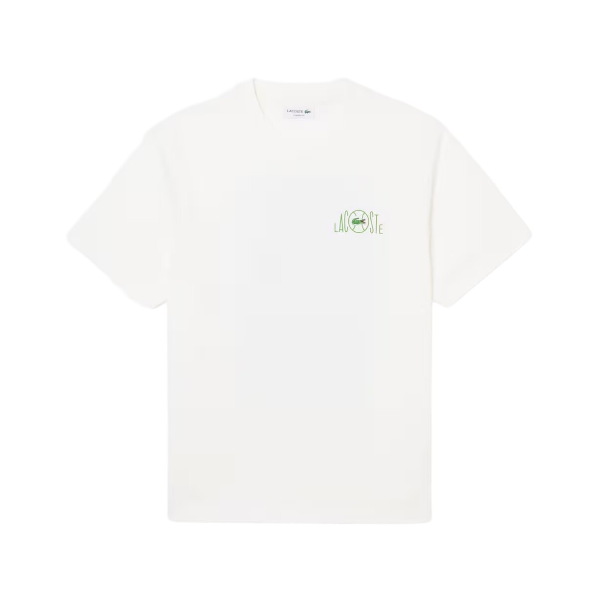 REMERA LACOSTE - White 