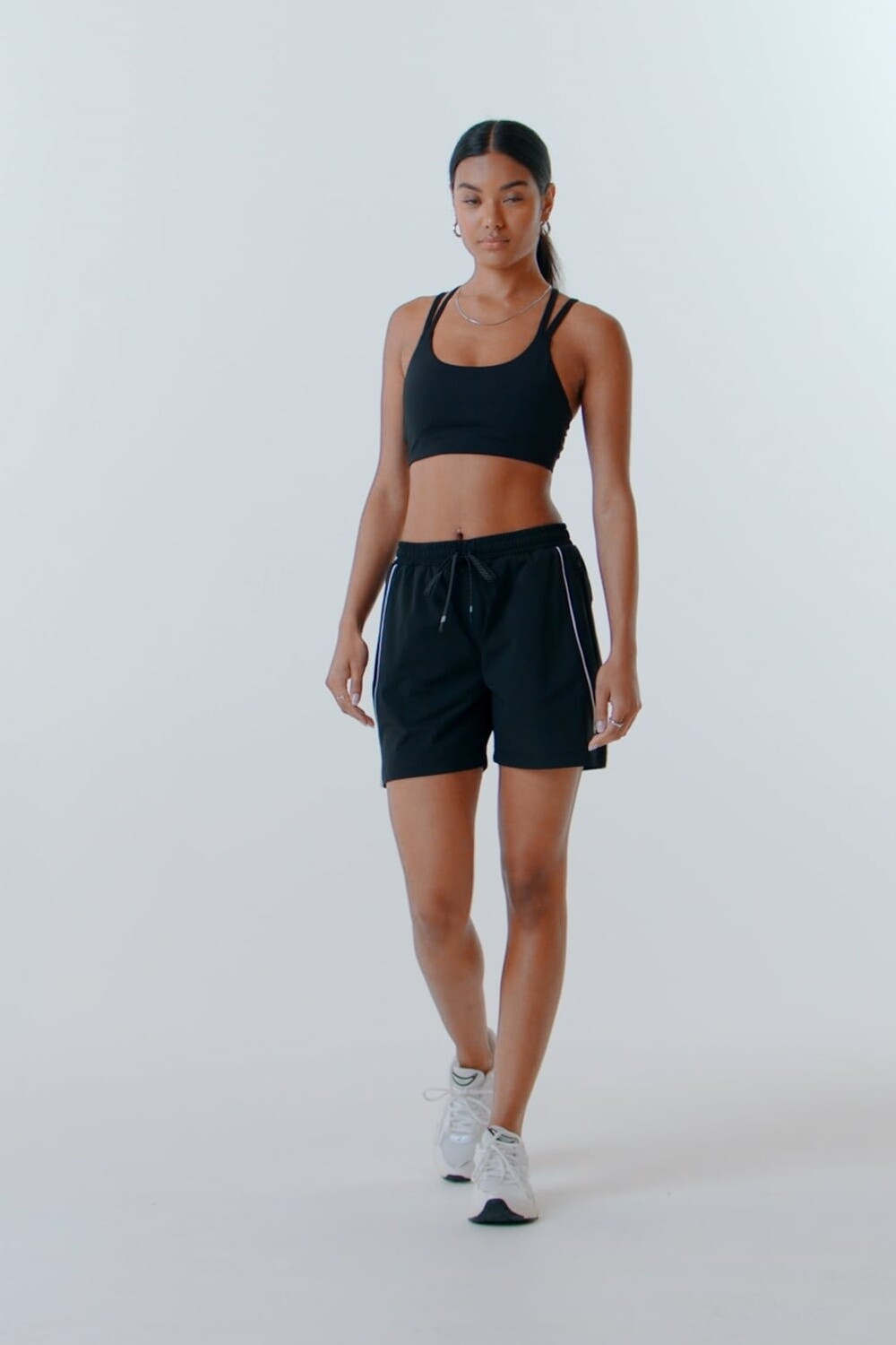 Top Principal Low Impact Bra Mujer Green Abyss