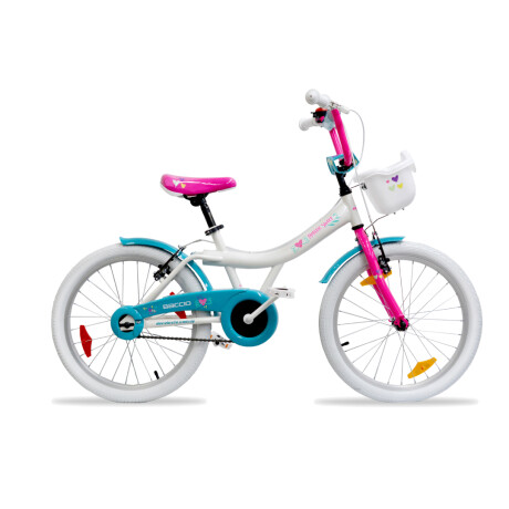 Bicicleta para niños Baccio rodado 20 Mystic Sweet Blanco/Fucsia