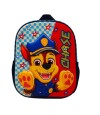 Mochila Infantil 3D Paw Patrol Tafeta Chica Celeste