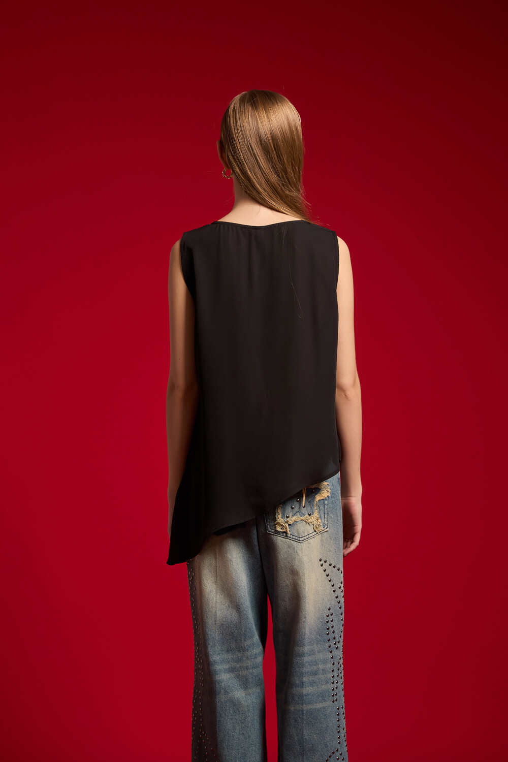 Musculosa Qesir Negro