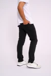 Pantalón de jean regular Negro