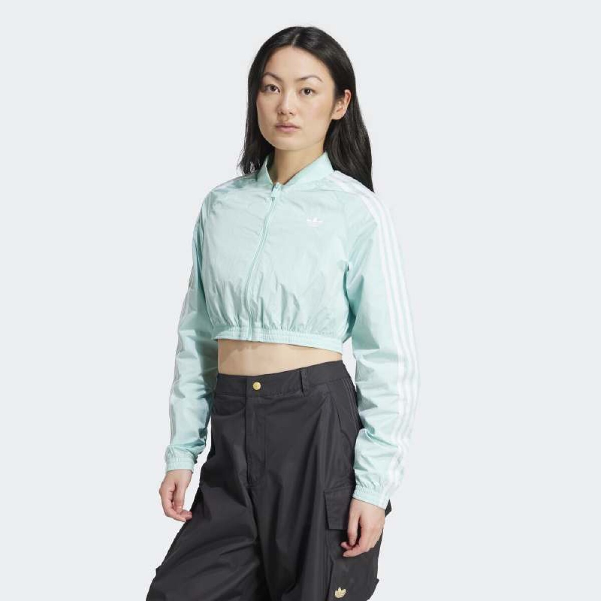 Campera Adidas Corta Adicolor Teamgeist - Verde 