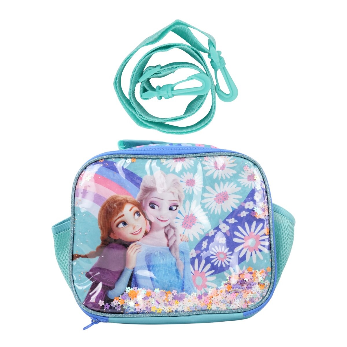 Lunchera termica Frozen Elsa y Anna flores 