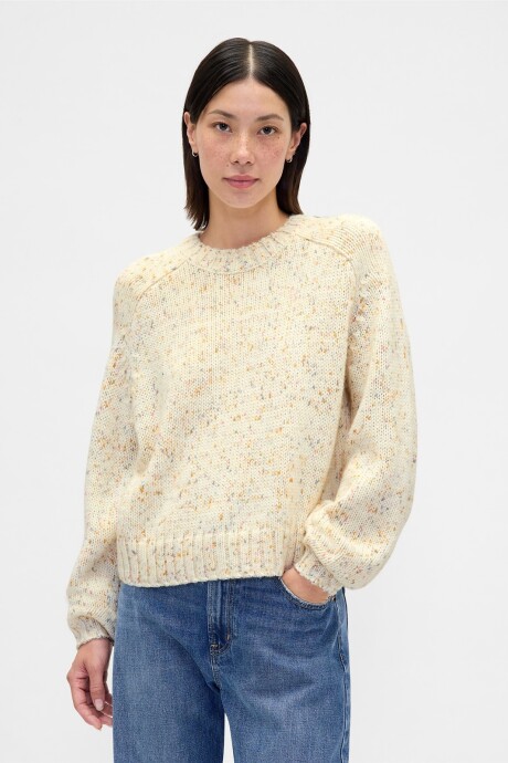 Buzo Relaxed Algodón Mujer Pastel Multi