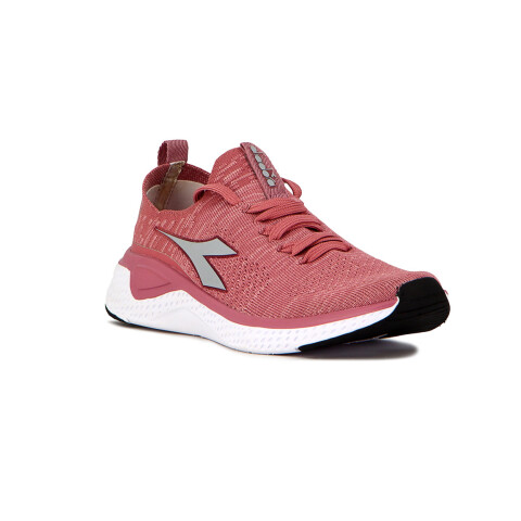 Diadora Calzado de Mujer Deportivo Running Adriatic Rosado-Gris Claro