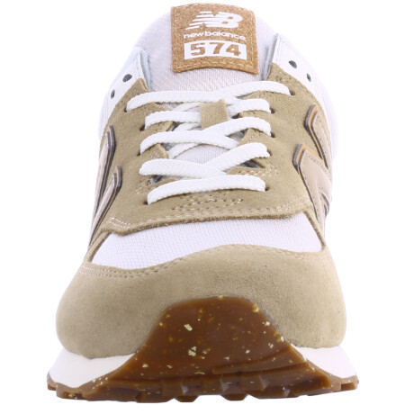 Championes de Hombre New Balance Classics Traditionnels Marrón Camel - Blanco