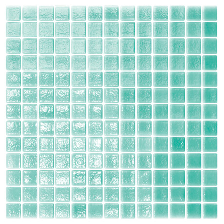 Pastilla piscina malla mosaico vitrificado menta 2.5x2.5Cm 000