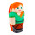 Mochila Minecraft Peluche Porta Objetos Personajes Alex