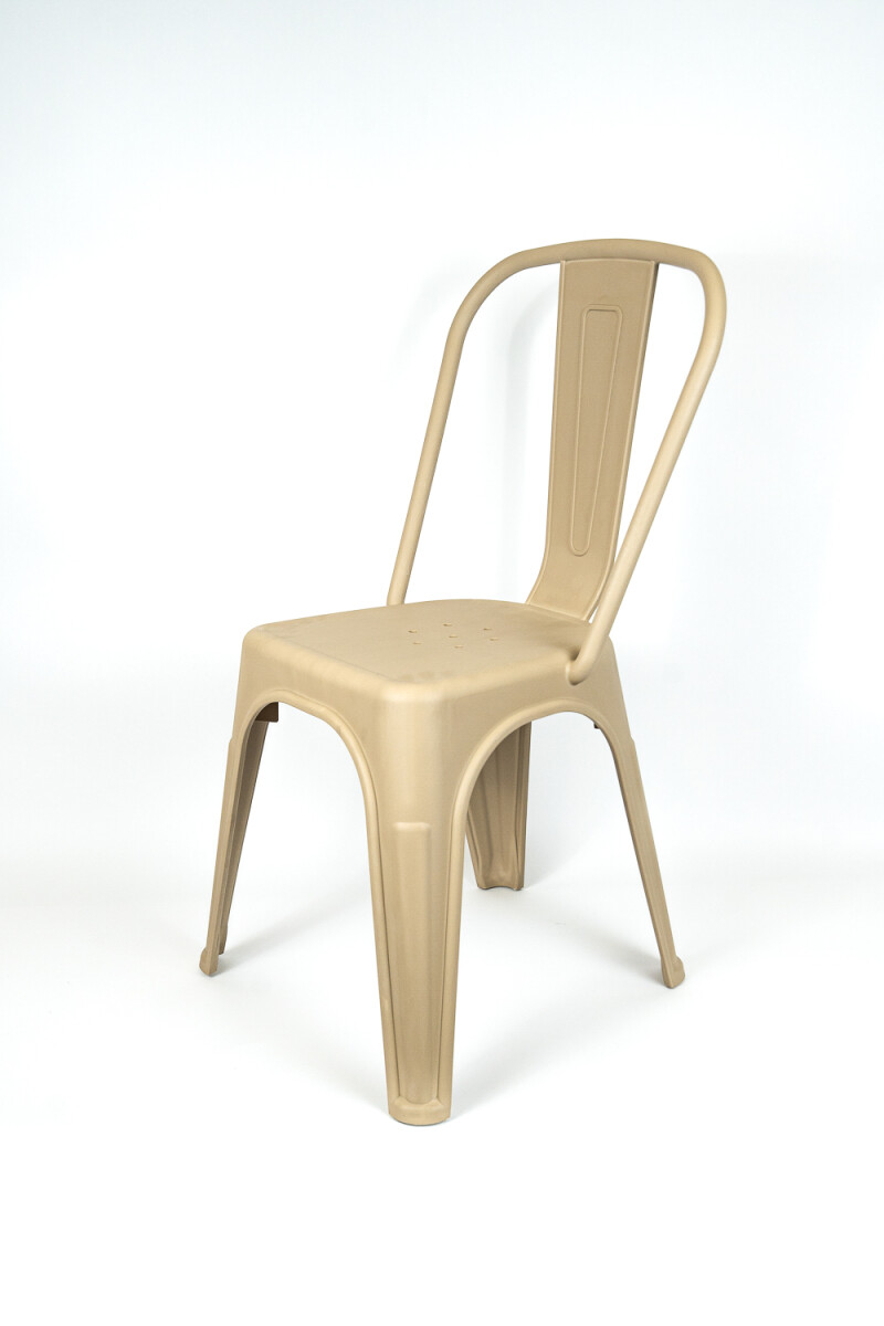 Silla Tolix - Beige 