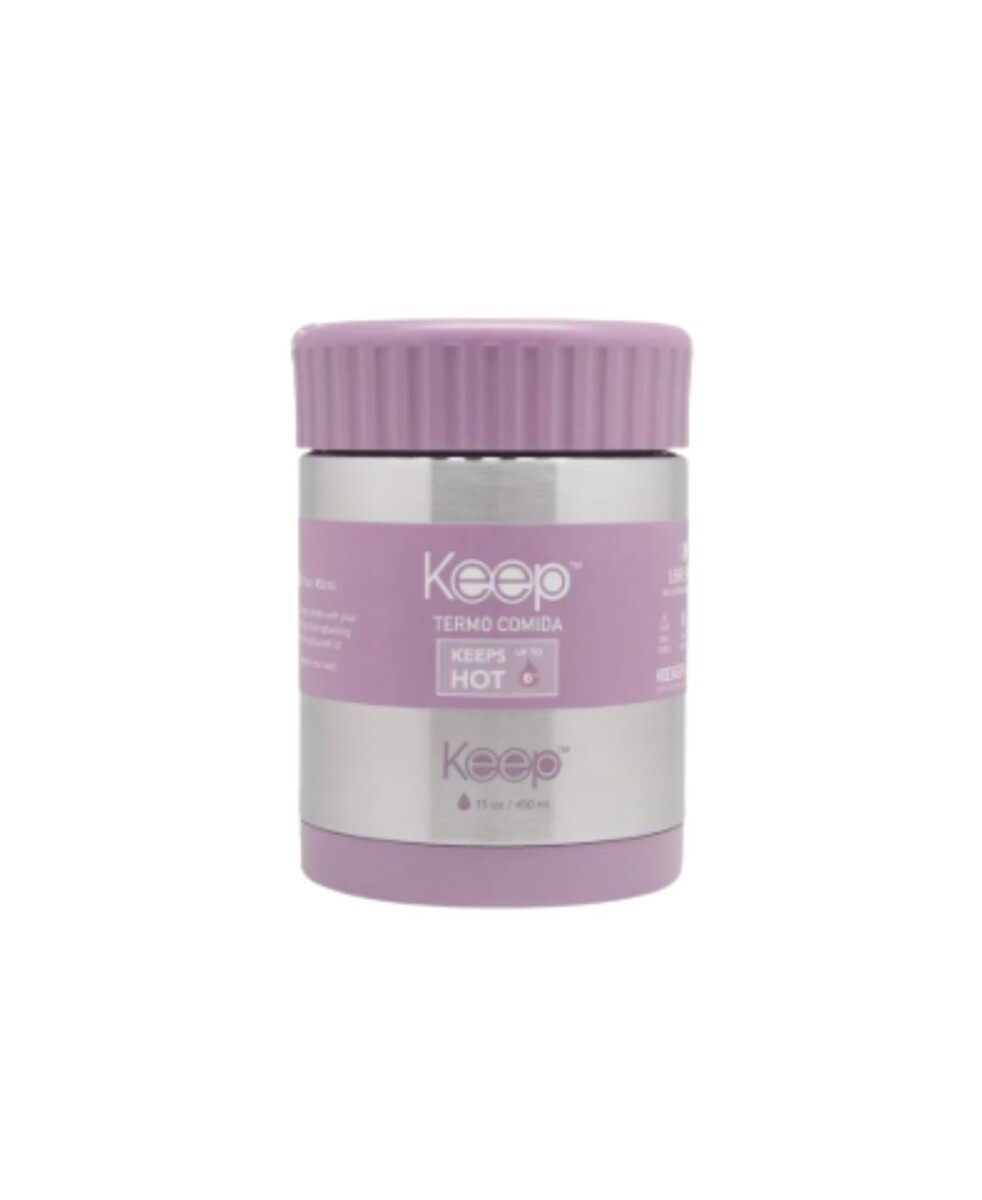 TERMO COMIDA KEEP COLORES 0.45L - Lila 