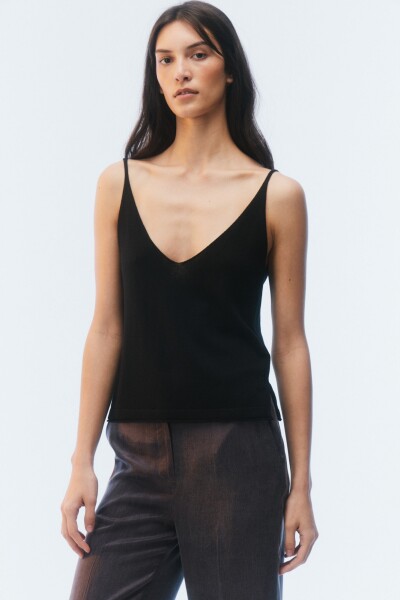 MUSCULOSA AKINA Negro