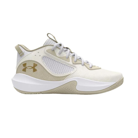 UNDER ARMOUR LOCKDOWN 6 Beige & White